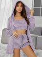 3pcs Suits Winter Solid Color - Vogue Vista