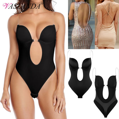 Bodysuit (Deep V-Neck) - Vogue Vista